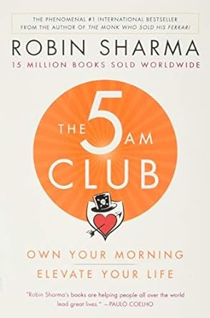 The 5 AM Club by Robin Sharma book cover