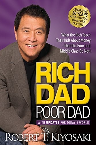 Rich Dad Poor Dad by Robert Kiyosaki book cover